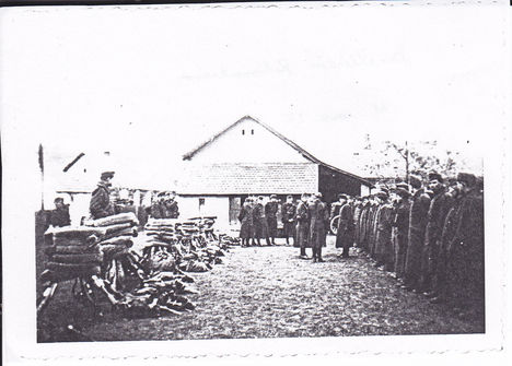 Beszállásolás Piliscsabán. 1941. március 27.