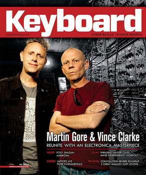 KeyBoard May 2012 Cover - Martin Gore & Vince Clarke