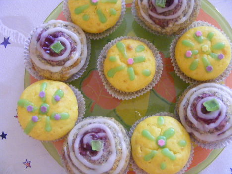 Csokis citromos muffin