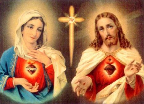Mária és Jézus.