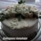 Menyasszonyi torta szintén túrókrémmel töltve