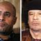 Islam al Kadhafi és apja meggyötörten