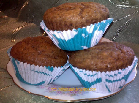 Mogyorókrémes muffin