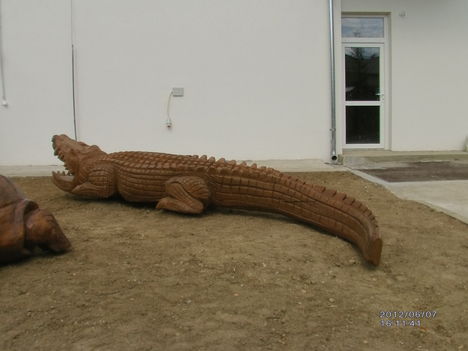 Krokodil Zoo 14 Fából