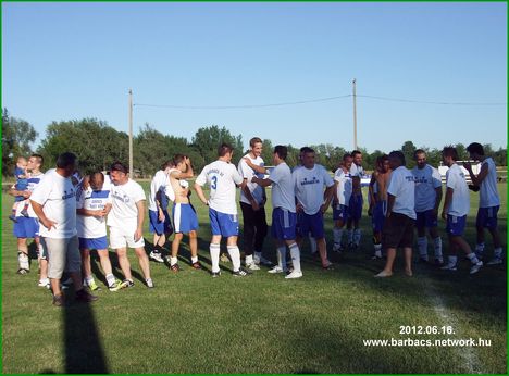 Barbacs a bajnok 2012-ben 164