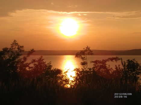 Naplemente Balatonszárszón