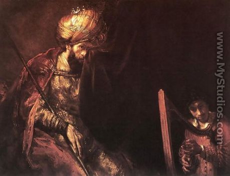 Rembrandt Van Rijn - Saul and David 1655-60