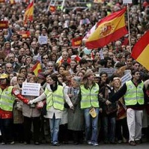 Polgári engedetlenség Madridban
