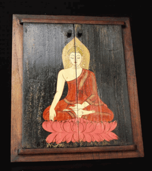 buddha a földet érinti