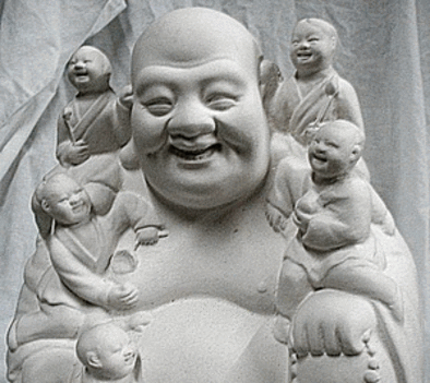 buddha és gyerekek
