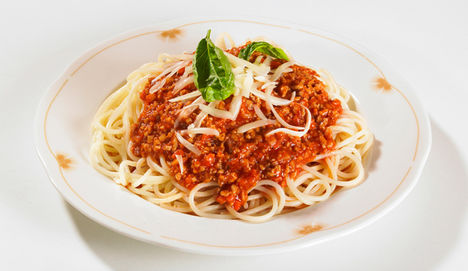 teszta bolognai spagetti