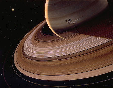 Voyager 2 a Szaturnusznál