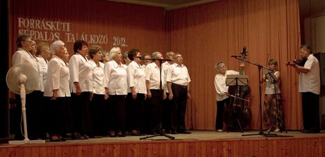 Népdalos találkozó Forráskúton 2012. 8