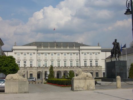 varsó - az elnöki palota
