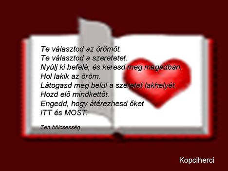 Te valasztod ...