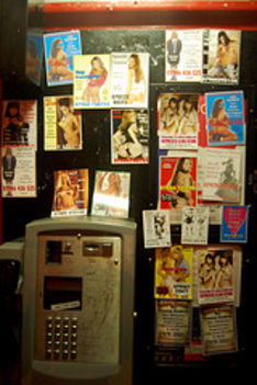 London phone box sex