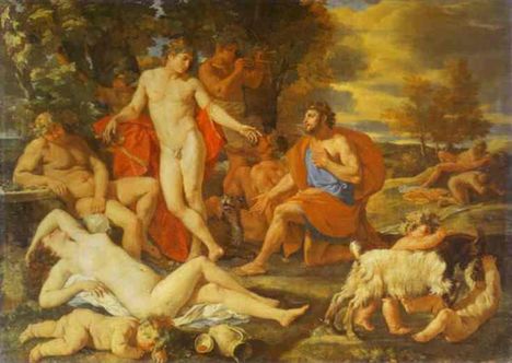Nicolas Poussin, Midas és Dionysos
