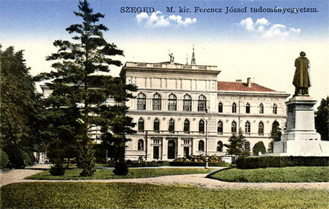 Szeged régi egyetem épülete