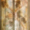 Szőlőmotívum az egykori noszvaji református templom festett famennyezetéről