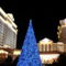 Utcai karácsonyfa Las Vegas-ban