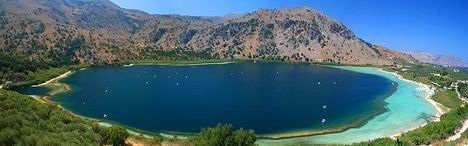 Kournas Lake, Crete, Greece
