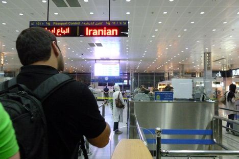 Teheráni reptéren 2