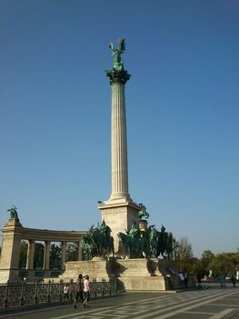 Hősök tere Budapesten 5