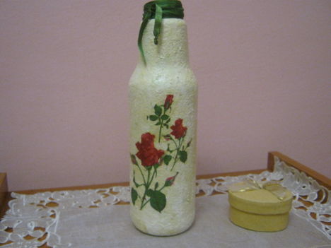 Bözsike néni vázája befőttesüvegből