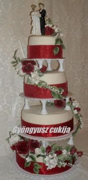 esküvői torta 2