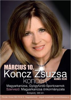Koncz Zsuzsa koncert2011