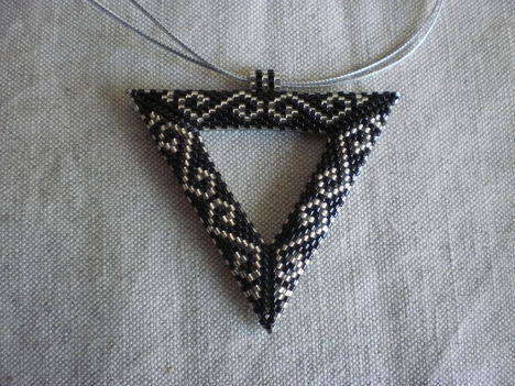3D peyote háromszög