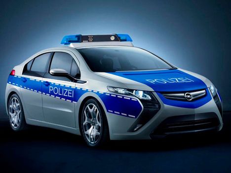 Opel Ampera Police car