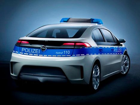 Opel Ampera Police Car 