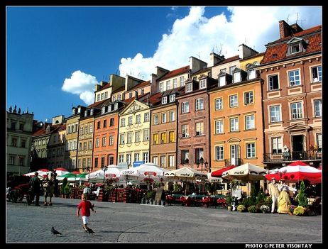 Old market square of Warsaw