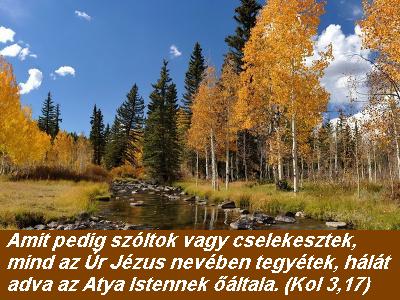 Áldott, szép  napot!
