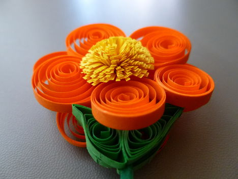 quilling virág 2