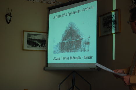A Rábaközi építészeti értékei,Józsa Tamás előadása