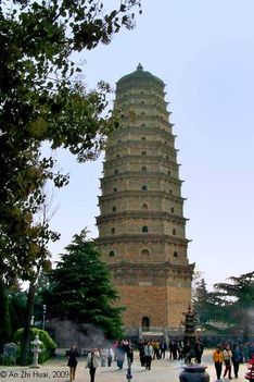 FaMen templom Szián kínai fővárosban