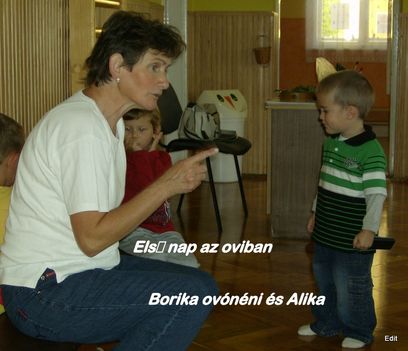 Alika unokánk óvodás lett 5