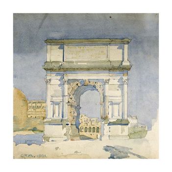 Charles Rennie Mackintosh - Rome, Arch of Titus