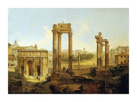 Jean Victor Louis Faure - The Forum, Rome