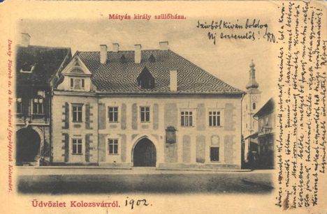 mátyás király szülőháza 1902-ben
