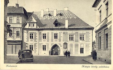 mátyás király szülőháza 1930-as évek