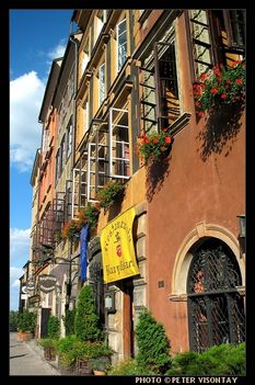 Colourful houses - Warsaw