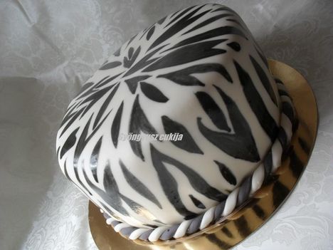 zebra torta 