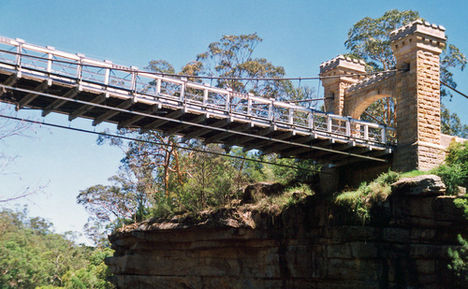 Hampden Suspension Bridge