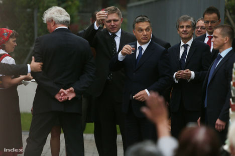 Orbán Viktor - Robert Fico találkozó - Pilisszentkereszt (Index.hu) 1