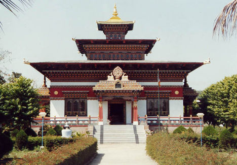 Bhutáni templom - Bodh Gaya