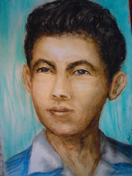 Pista portré 1957 színes
