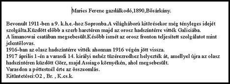 Marics Ferenc